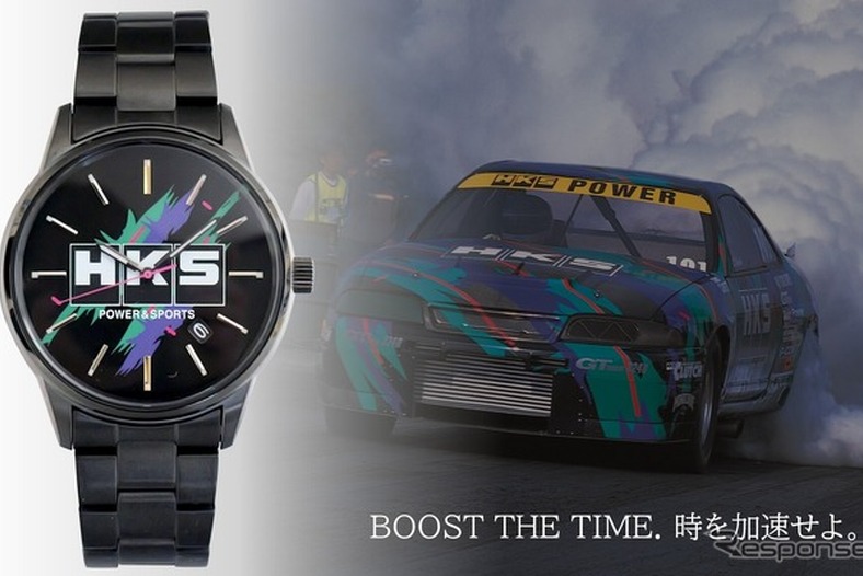 おなじみのオイルカラーの文字盤が魅力!「HKSウォッチ・スーパーレーシング」が新登場 画像