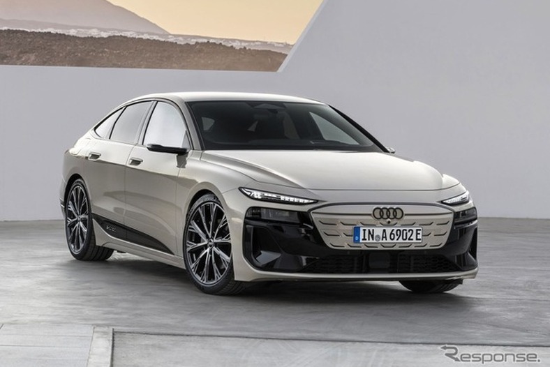 アウディの最新EV『A6スポーツバック e-tron』を先行展示 東京銀座で 3月13日から 画像