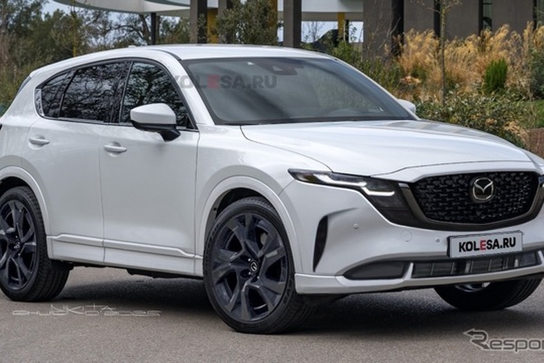 マツダ『CX-5』次期型スクープ情報にSNS興奮! 全幅1910mm予想には「さすがに大きい」 画像