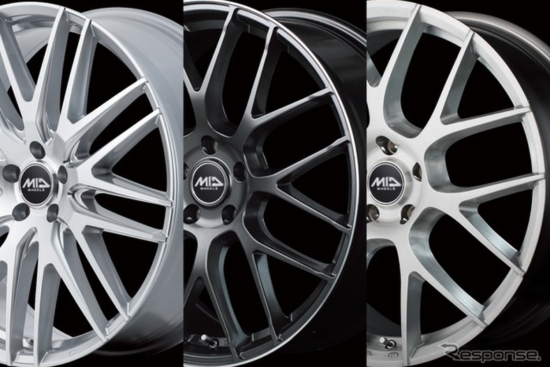 愛車を格上げするプレミアムホイール! MID EXCLUSIVEのメッシュデザイン3モデルを徹底解剖 画像