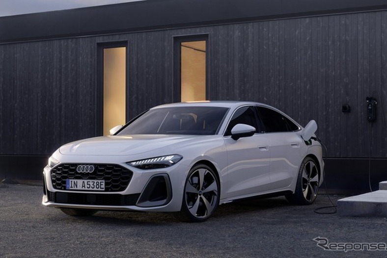 アウディ『A5』に初のPHEV「eハイブリッド」登場、EV走行距離は110kmに 画像