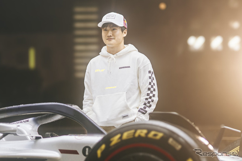 角田裕毅が来た! レッドブルRB21にF1日本GP限定カラー…東京が熱狂した Rebl Car Culture Part 2 画像