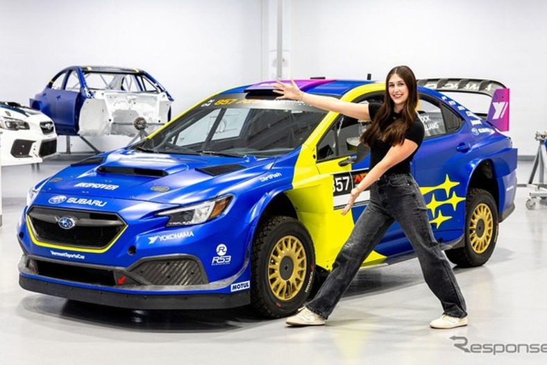 故ケン・ブロックの娘、スバルWRXで米ラリー最終戦に出場へ「ラリーは私の故郷」 画像