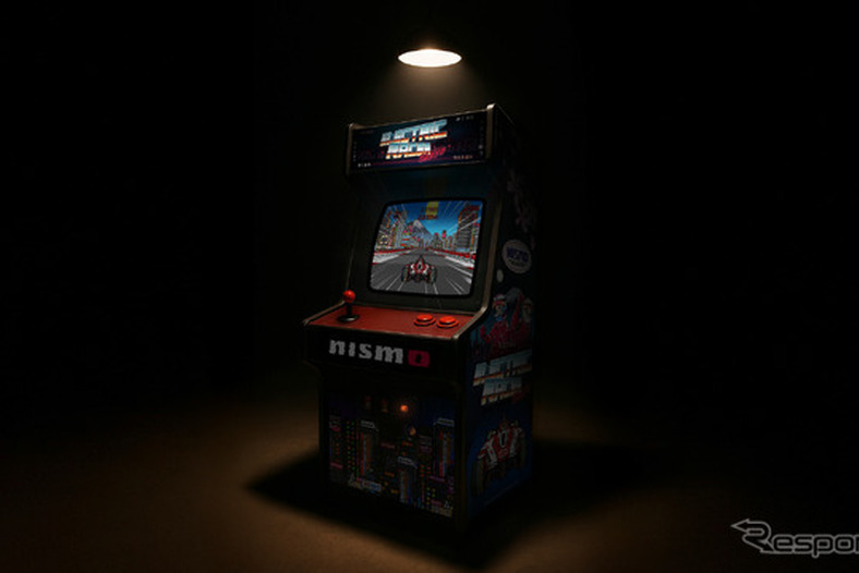 日産フォーミュラEチームが90年代レトロなゲームを開発! 322km/hで8ビットの世界を駆ける 画像