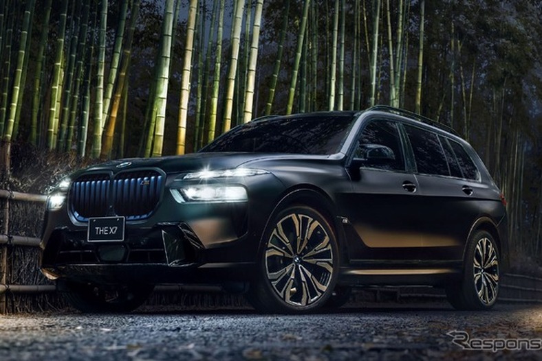 日本の伝統技術を結集した漆黒のBMW、限定車『X7 BLACK-α』登場 画像