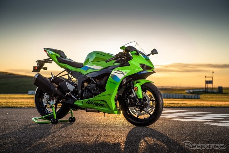 カワサキ『Ninja ZX-6R』2026年モデルでカラー変更、スマホアプリ連携も強化 画像