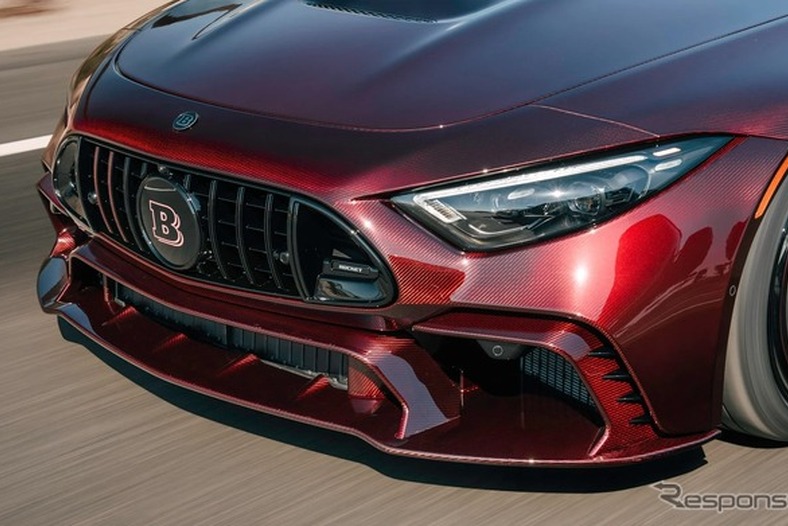 赤いカーボンボディが光る、1000馬力オープン『ブラバス・ロケットGTC』発表 画像
