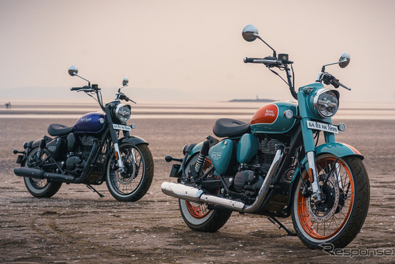 自由奔放さとカスタム文化を融合、ロイヤルエンフィールド『GOAN CLASSIC 350』発売　74万9100円から 画像