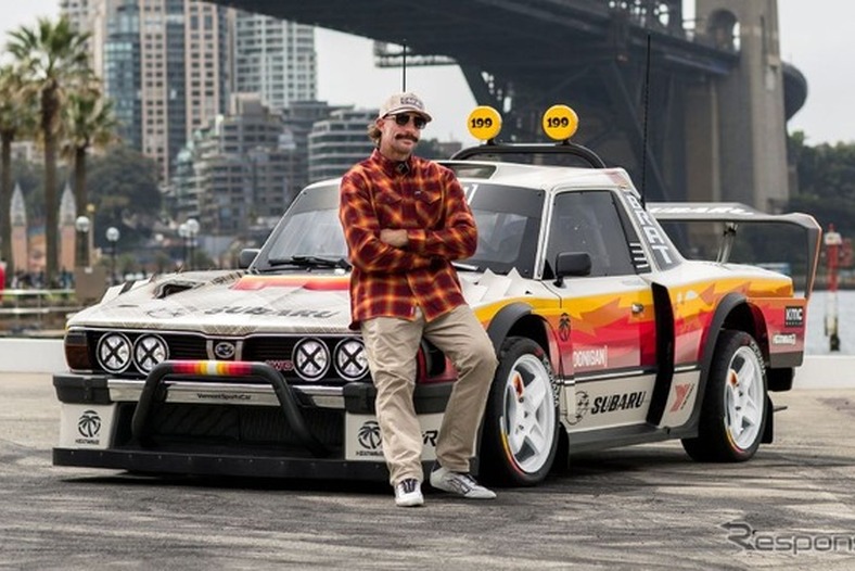 スバル『レオーネ』のピックアップ『ブラット』、670馬力のジムカーナマシンに変身…SEMA 2025 画像