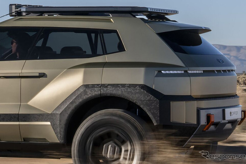 その名は『クレーター』！ 冒険心あふれすぎなオフロードSUV、ヒョンデが発表…ロサンゼルスモーターショー2025 画像
