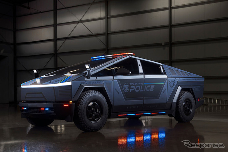 EVパトカー新時代へ、テスラ『サイバートラック』を警察車両として初導入 画像