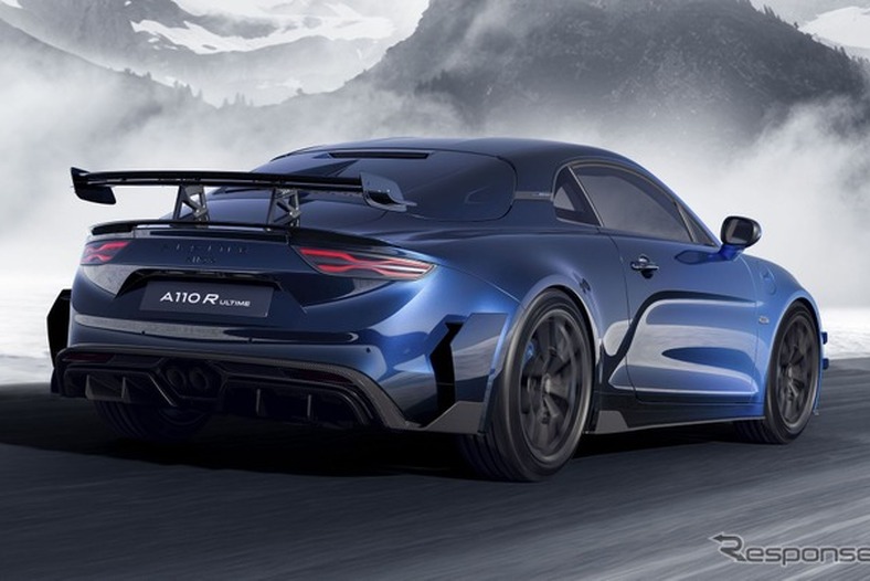 アルピーヌが究極のA110 R「Ultime」発表、345馬力に強化…パリモーターショー2024 画像