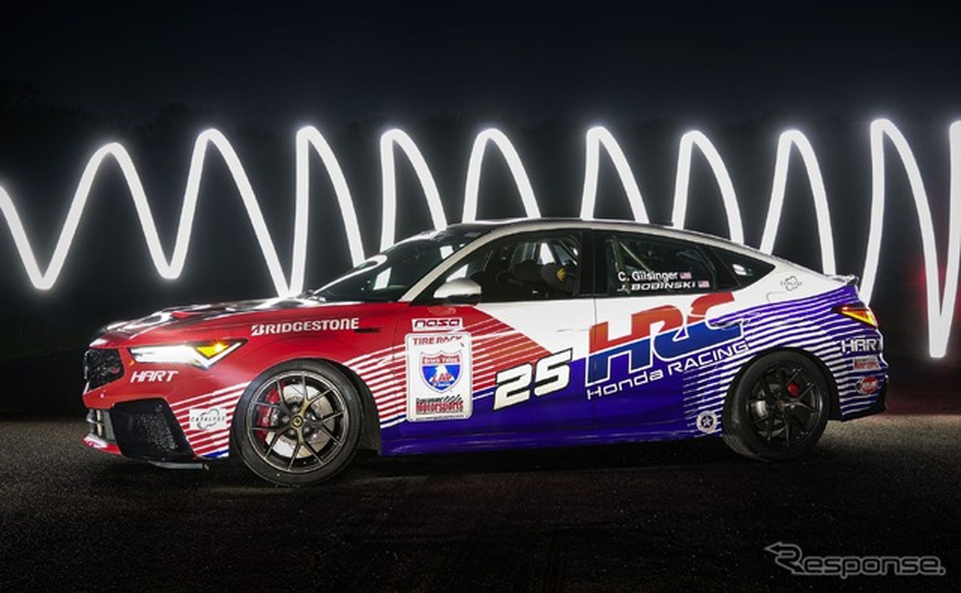 HRCが開発中のパフォーマンスパーツを搭載したアキュラ『インテグラ・タイプS』