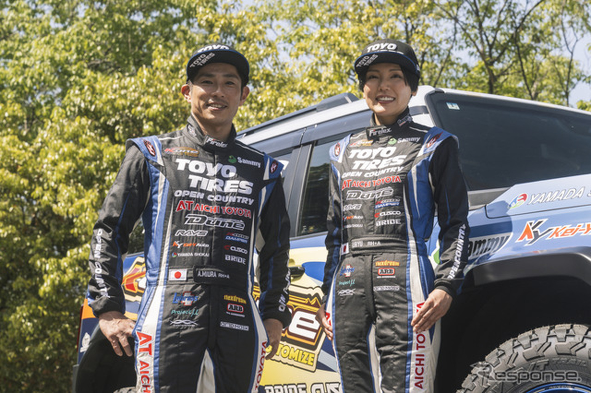 K-one Racing x TOYO TIRES 三浦 昴選手／羽琉選手