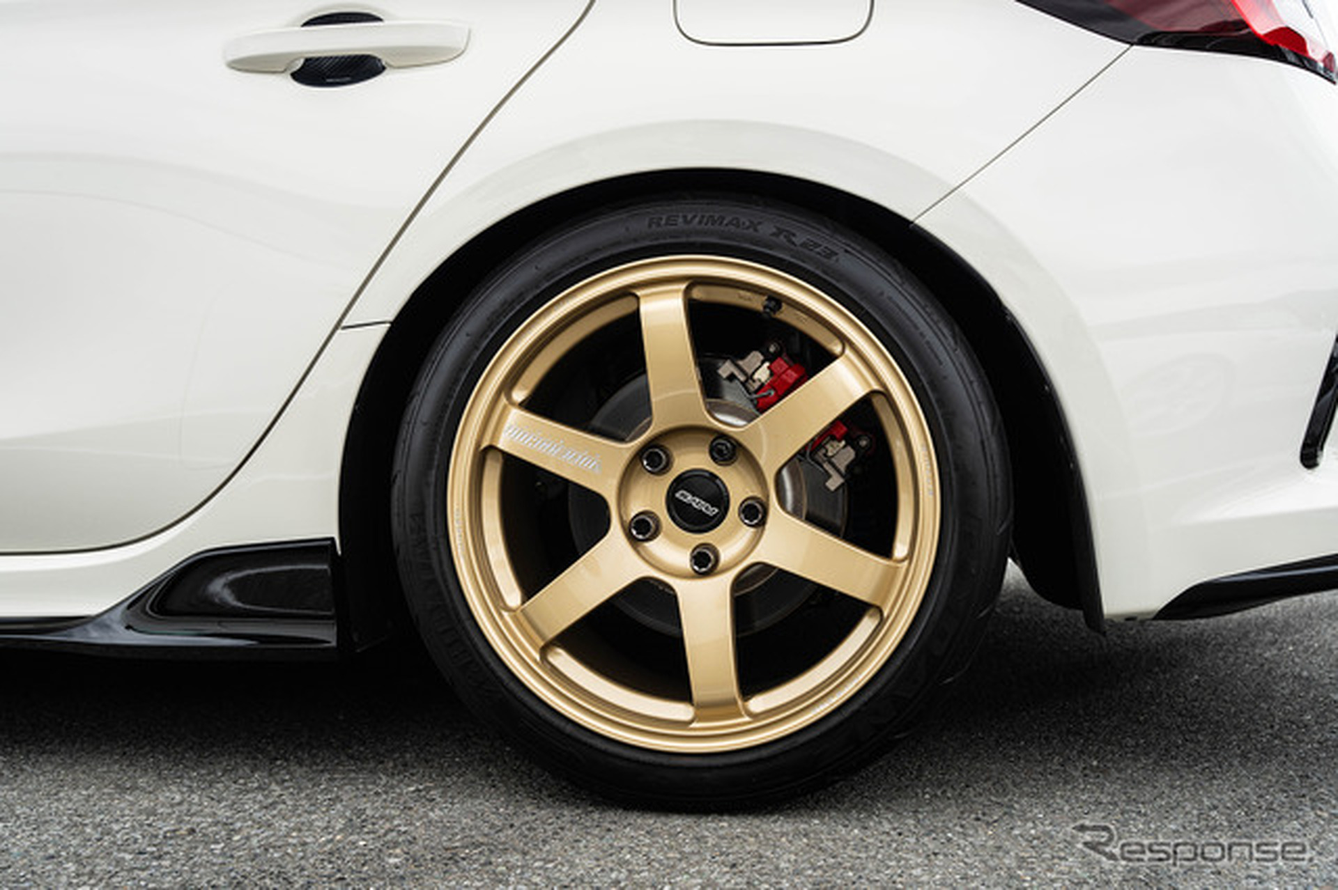 HONDA シビックタイプR × ボルクレーシング TE37 SAGA S-Plus…レイズファンミーティング2025