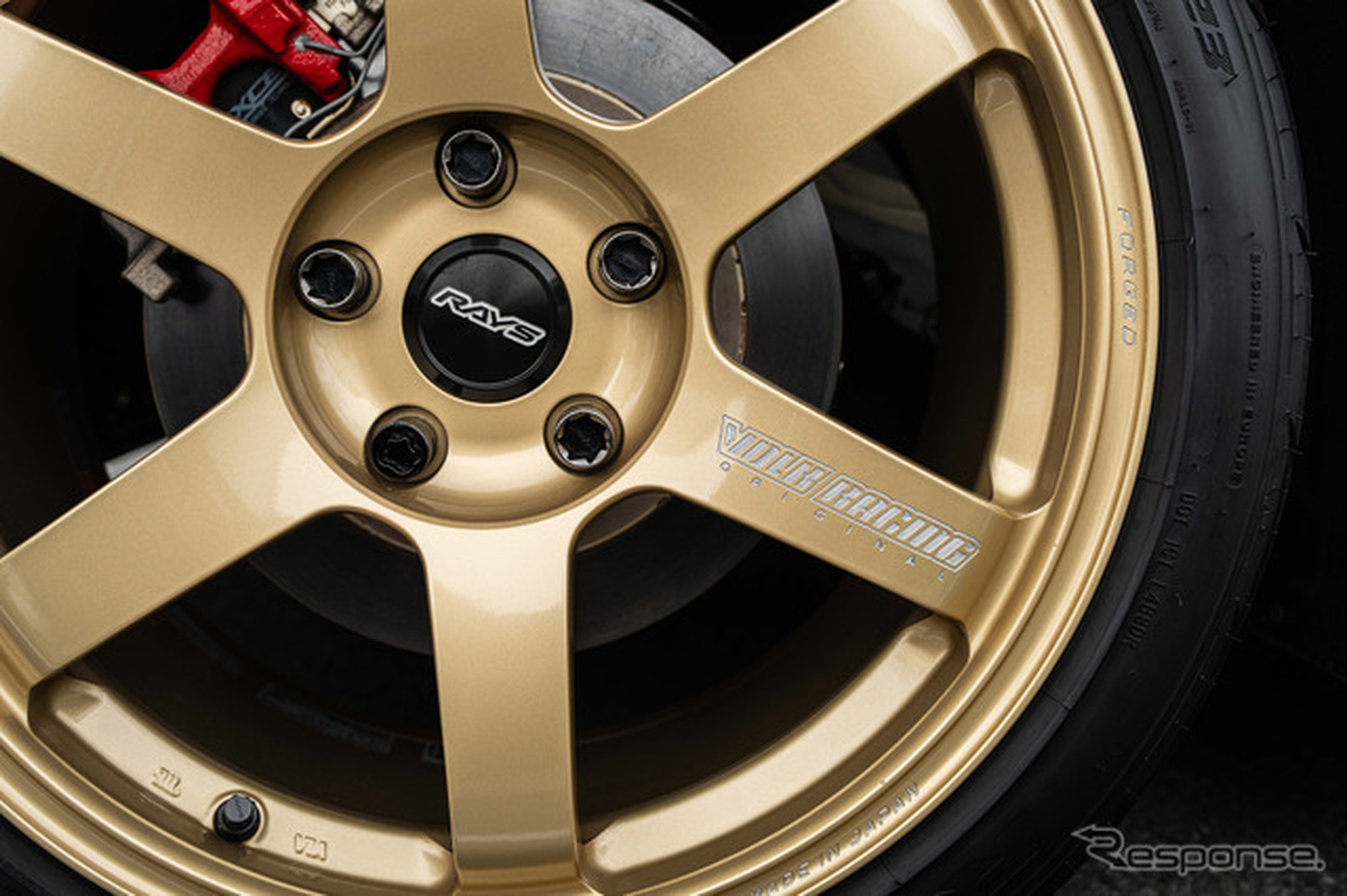 HONDA シビックタイプR × ボルクレーシング TE37 SAGA S-Plus…レイズファンミーティング2025