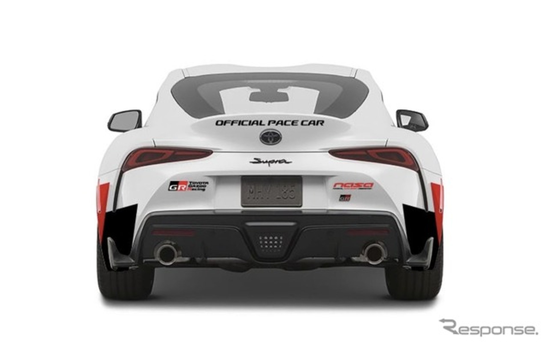 トヨタGRスープラのNASAチャンピオンシップ公式ペースカー