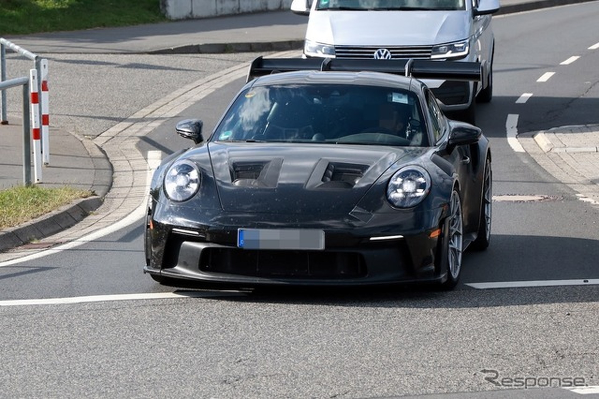 ポルシェ 911 GT3 RS 改良新型のプロトタイプ
