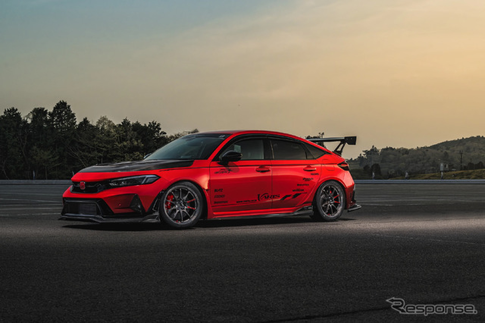 レイズ VOLK RACING CE28N-plus SL × Honda シビック TYPE R