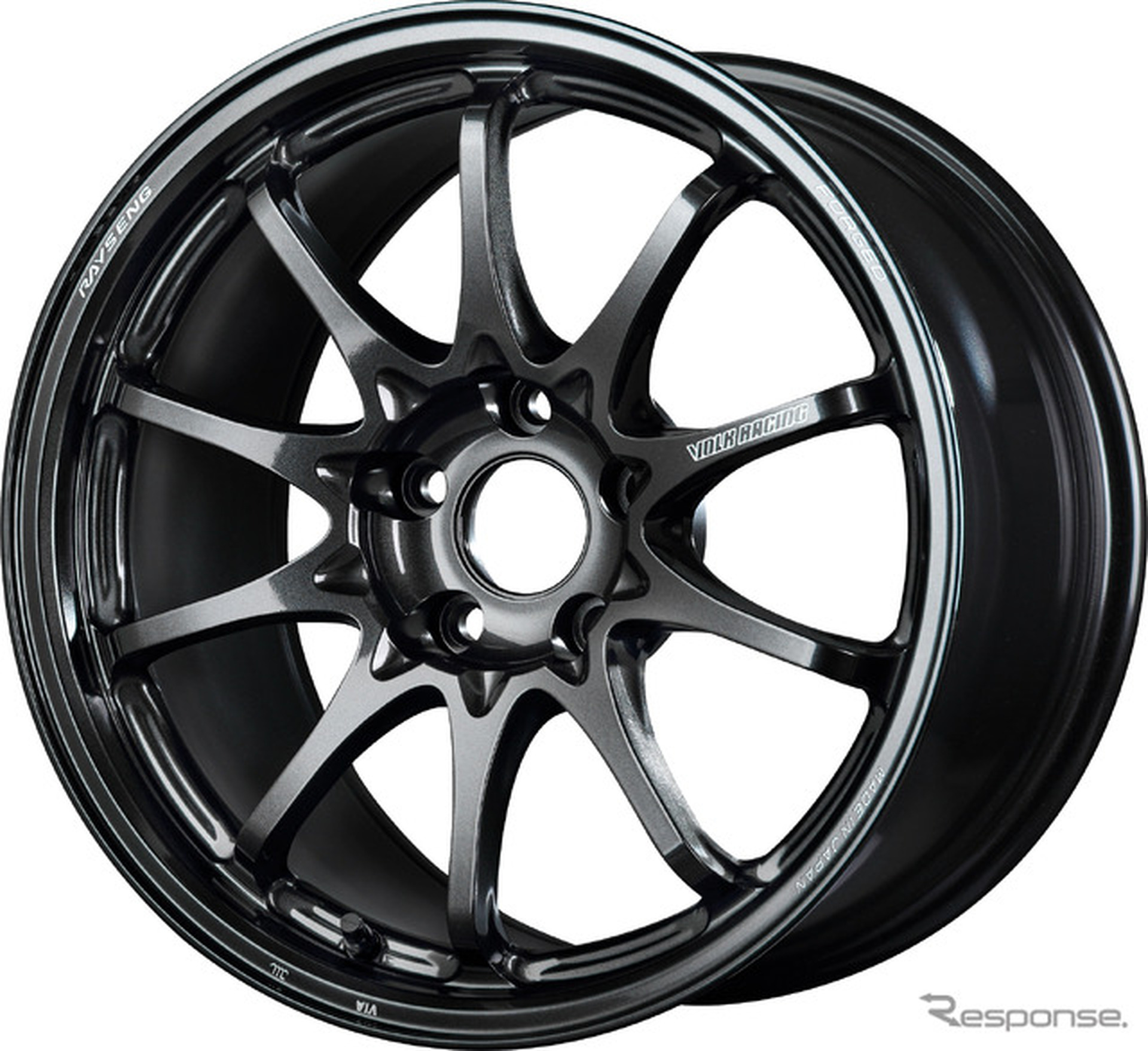 レイズ VOLK RACING CE28N-plus【ダイヤモンドダークガンメタ】