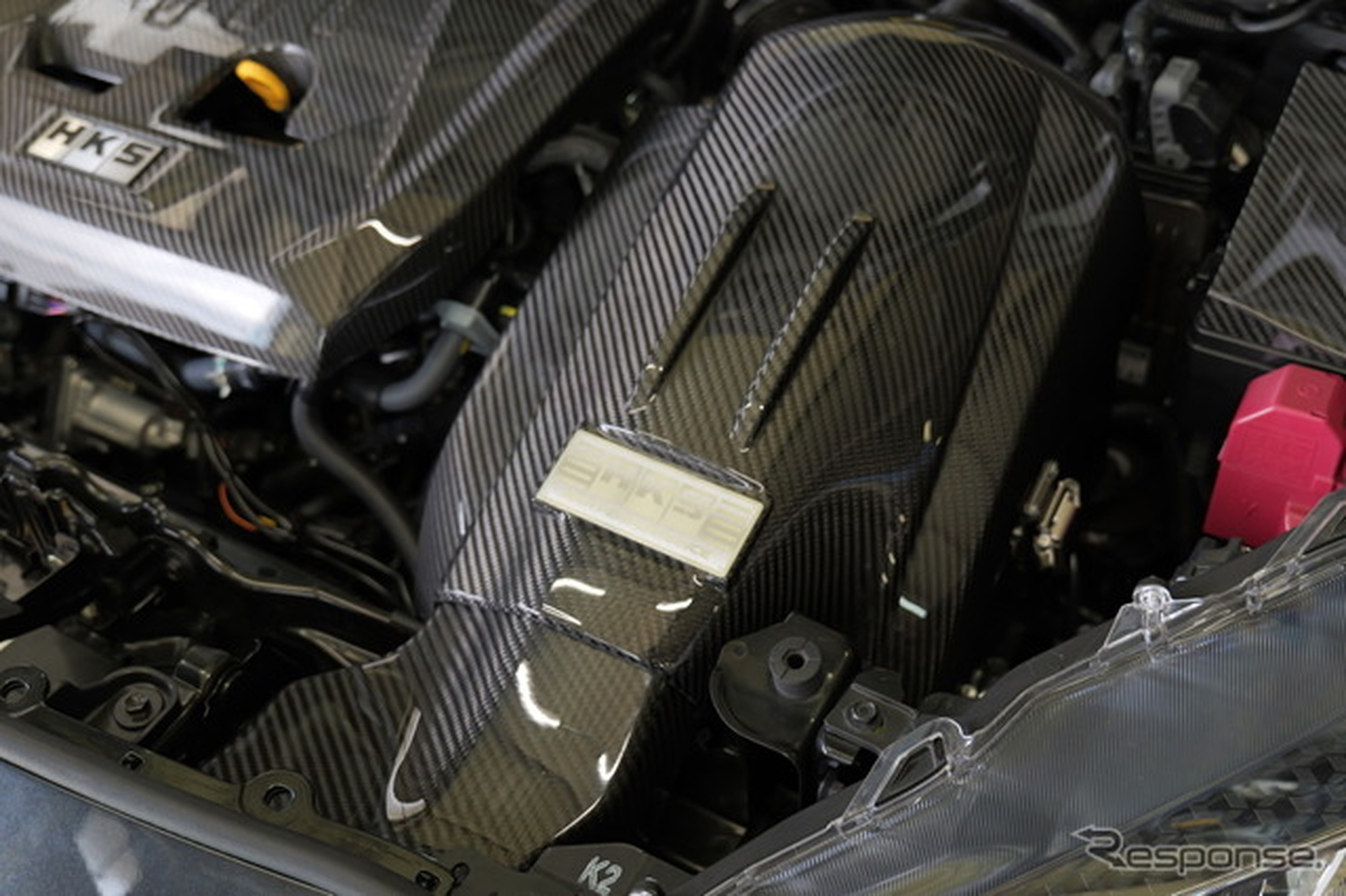 コールドエアインテークキット装着例