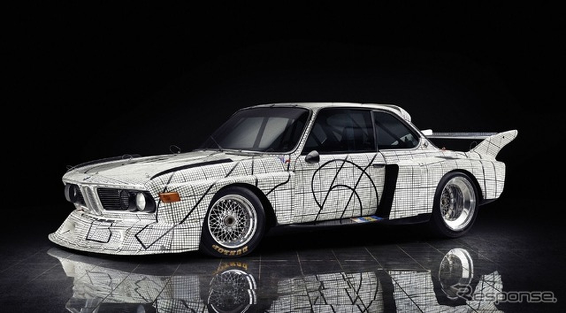 1976年のフランク・ステラのBMW 「3.0 CSL」