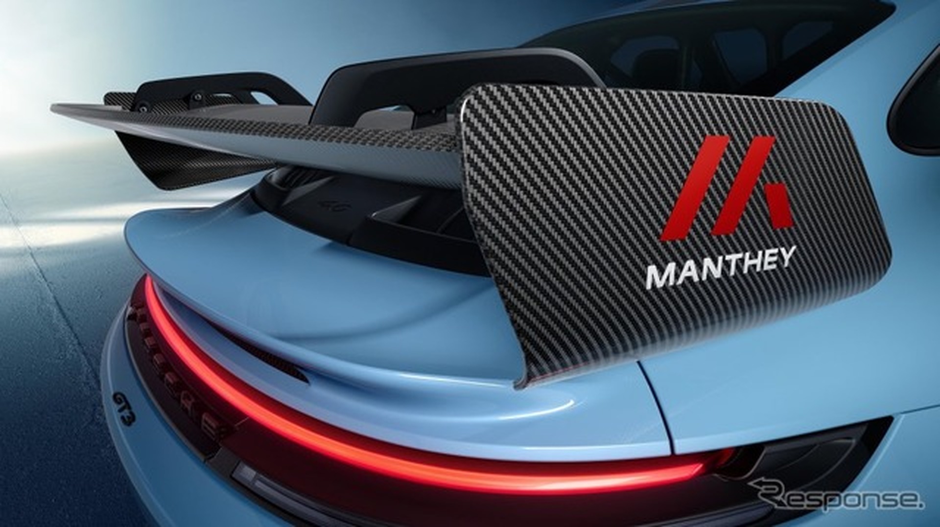 ポルシェ『911 GT3』現行型（992.2）向けのマンタイキット装着車