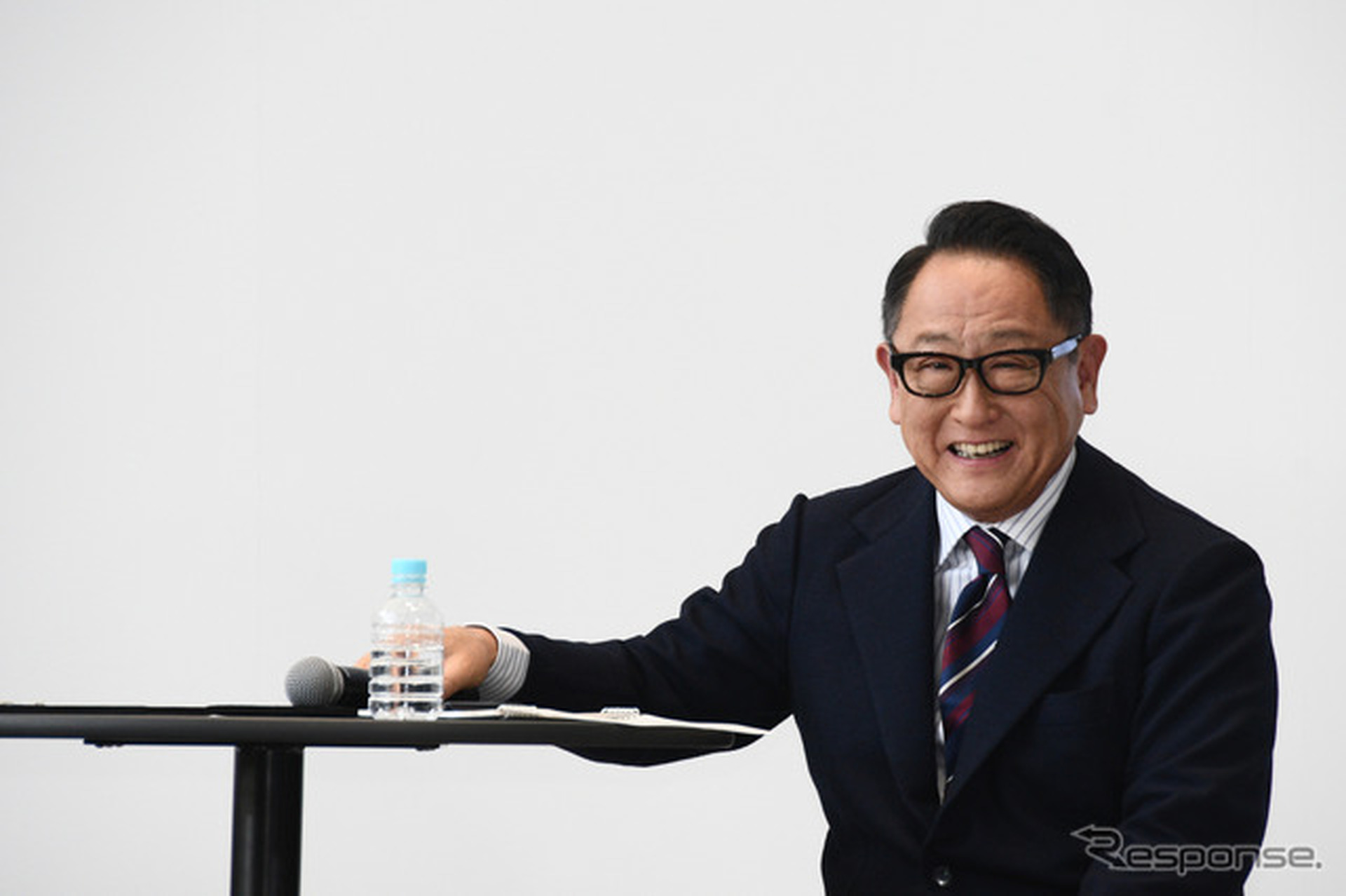 モリゾウ氏（トヨタ自動車代表取締役会長 豊田章男氏）