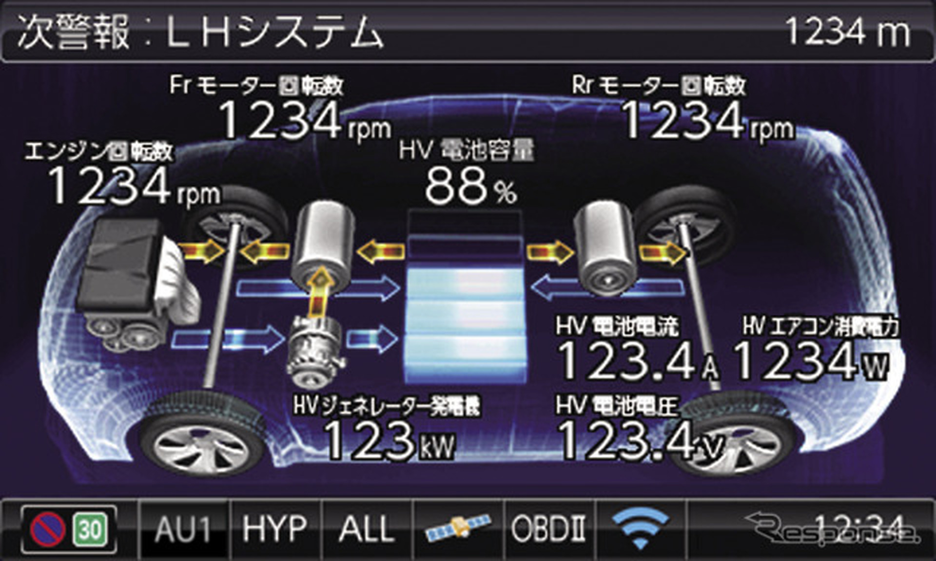 OBDIIアダプター（税込み8250円）接続にも対応