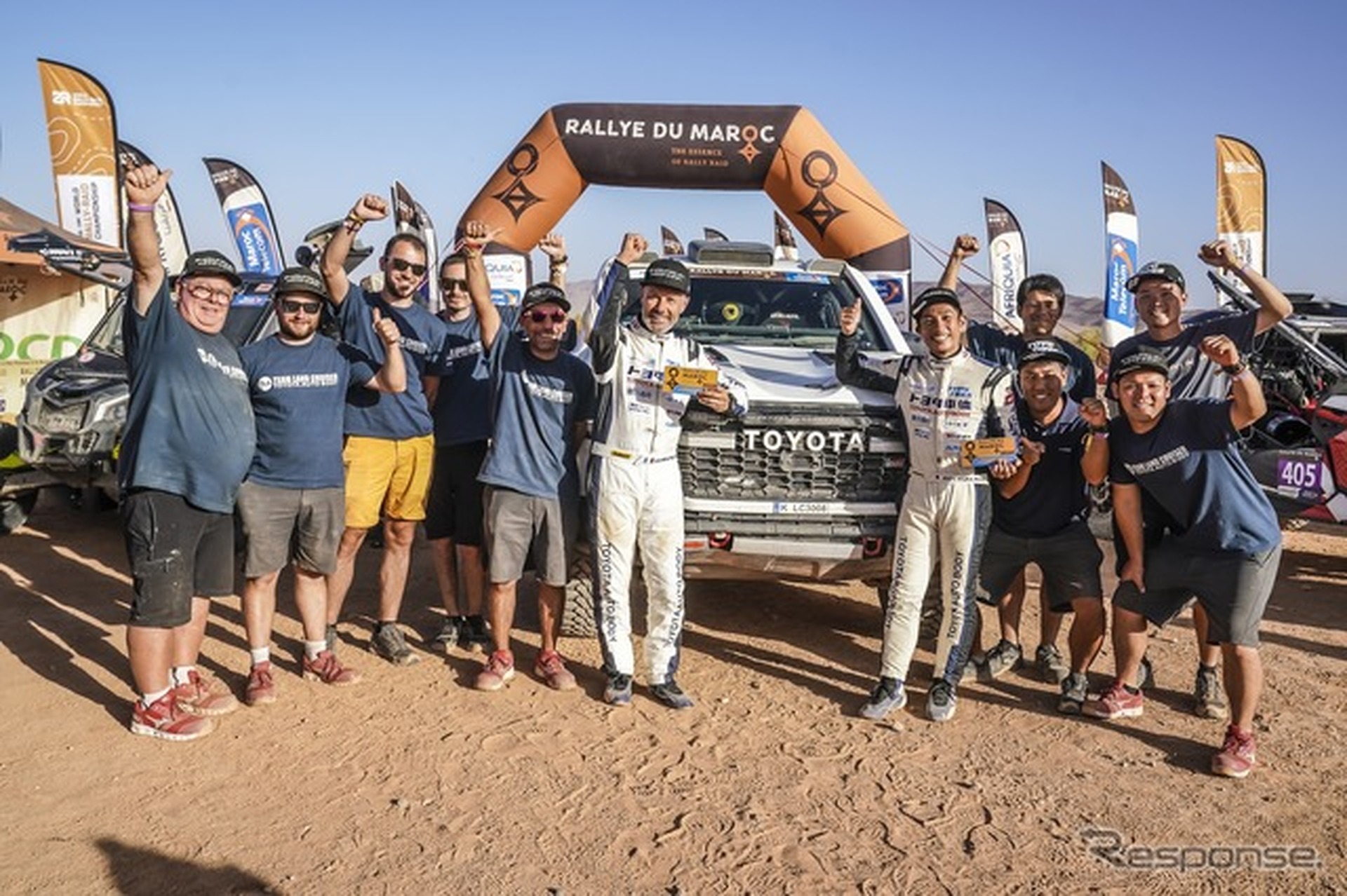 「モロッコラリー2024」にてトーヨータイヤ「OPEN COUNTRY」装着車両が２クラスで優勝を獲得