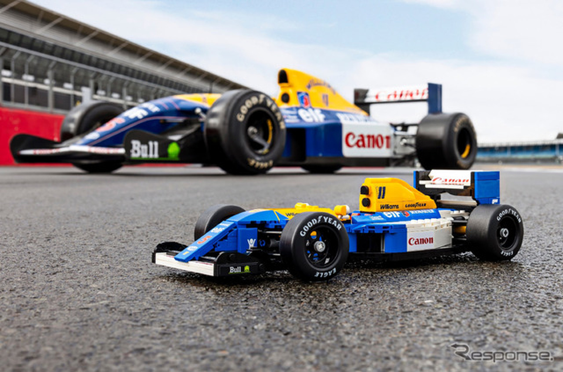 レゴアイコン Williams Racing FW14B &Nigel Mansell