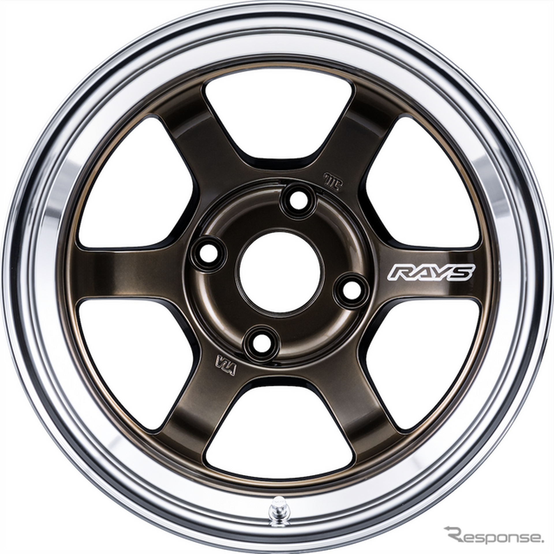 ボルクレーシング『TE37V spec-SR』15インチ（シャイニングブロンズメタル/リムDC）
