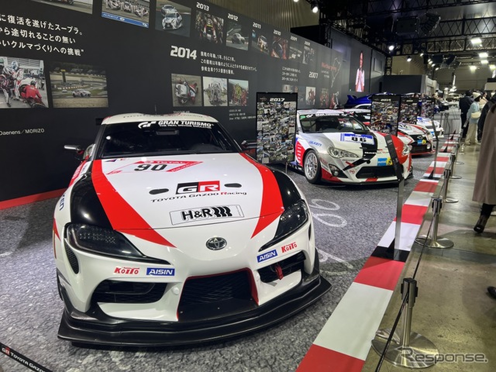 トヨタGAZOOレーシング ブース（東京オートサロン2025）
