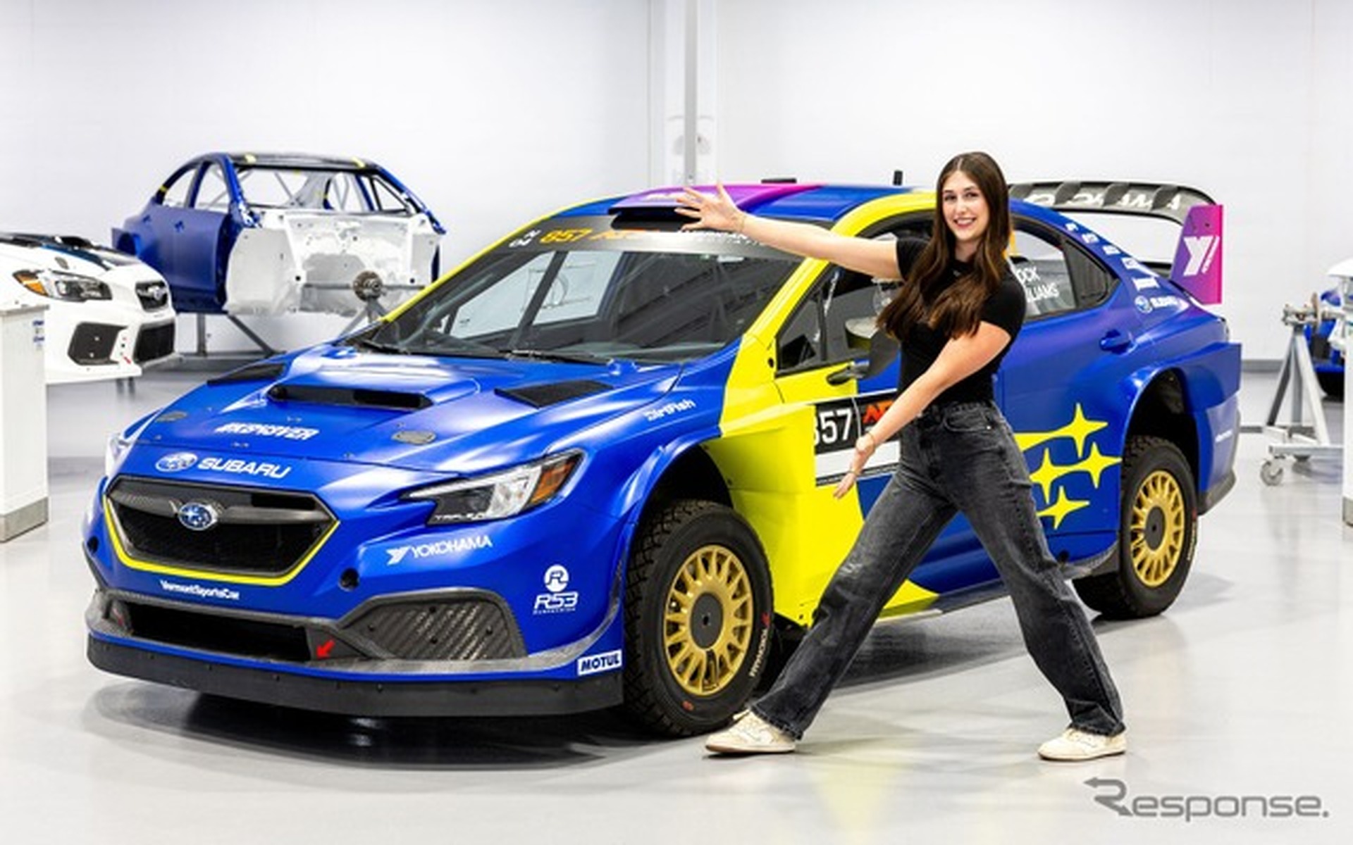 スバル『WRX ARA24』とリア・ブロック