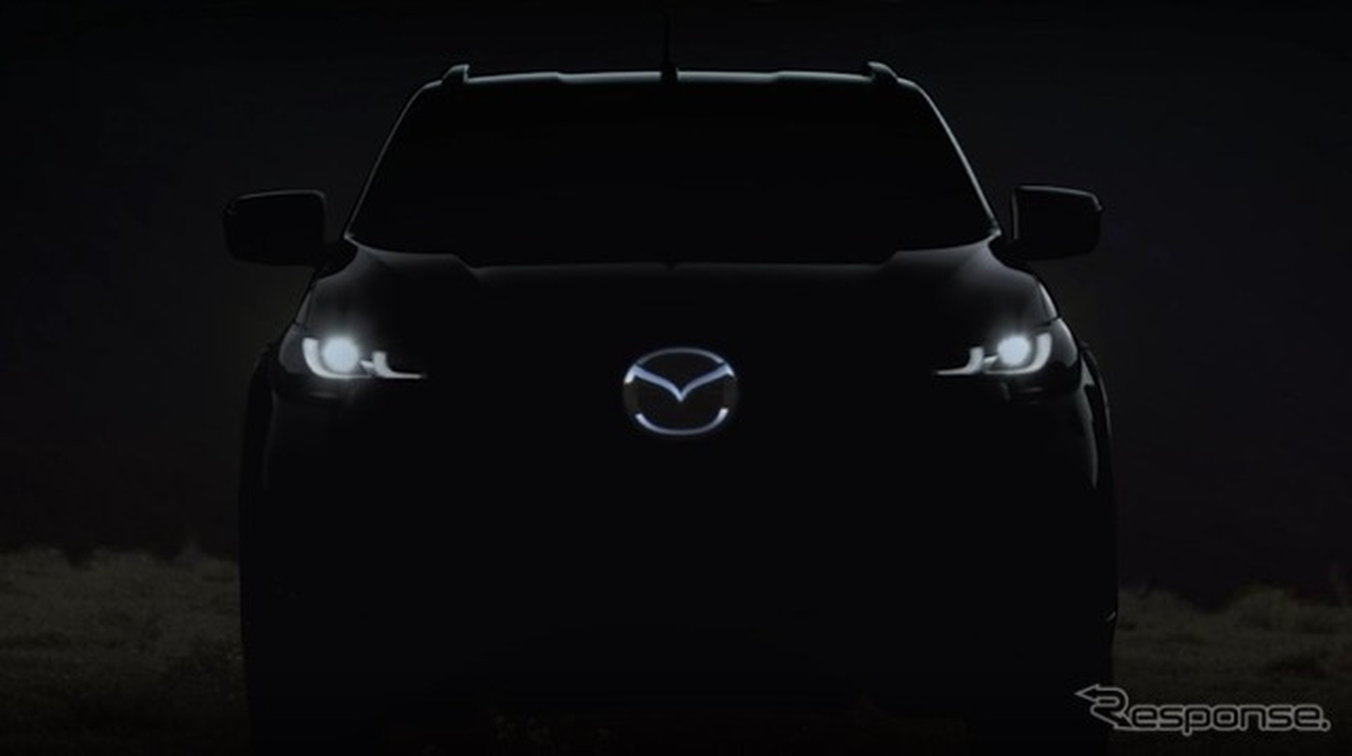 マツダBT-50改良新型のティザー