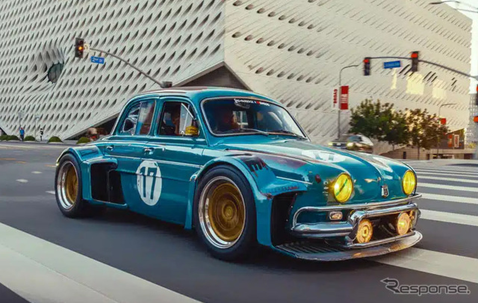 1960年式ルノー・ドフィーヌのカスタマイズモデル