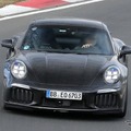 ポルシェ 911ターボS 改良新型のプロトタイプ