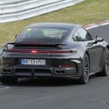 ポルシェ 911ターボS 改良新型のプロトタイプ