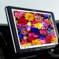フローティングモデル(AVIC-RF722-DC/-RF722)のモニター部は、上下・左右・前後・角度と幅広い可動範囲を持つ機構により、業界最多の562車種への取り付けが可能