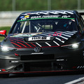 AT3クラスで2位表彰台を獲得した「Max Kruse racing」76号車 VWゴルフGTI Clubsport 24ｈ