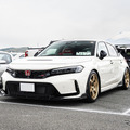 HONDA シビックタイプR × ボルクレーシング TE37 SAGA S-Plus…レイズファンミーティング2025