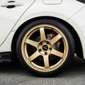HONDA シビックタイプR × ボルクレーシング TE37 SAGA S-Plus…レイズファンミーティング2025