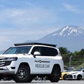 トーヨータイヤ「OPEN COUNTRY R/T TRAIL」を装着する富士スピードウェイのレスキューカー『ランドクルーザー300』