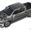 ラム1500に搭載される5.7リットルV8「HEMI」エンジン